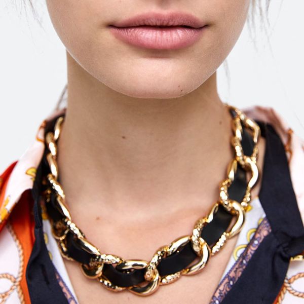 2018 new arrival vintage alloy chain chunky necklace jewelry for women trendy bohemian statement necklace sweater, Silver
2018 new arrival vintage alloy chain chunky necklace jewelry for women trendy bohemian statement necklace sweater, Silver