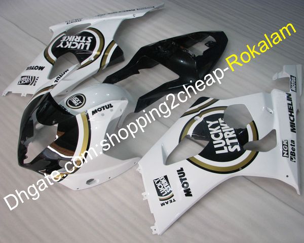 for suzuki gsxr1000 03 04 gsx-r1000 2003 2004 gsxr 1000 k3 lucky strike moto aftermarket kit fairing black white (injection molding
for suzuki gsxr1000 03 04 gsx-r1000 2003 2004 gsxr 1000 k3 lucky strike moto aftermarket kit fairing black white (injection molding