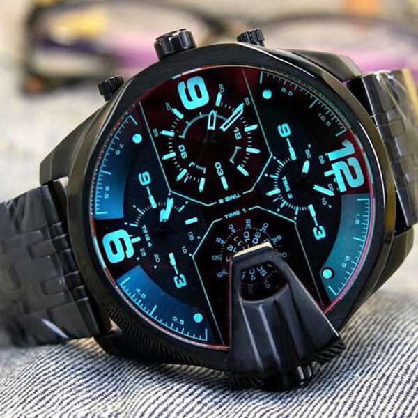 sports watch imported quartz chronograph 316 stainless steel strap mineral tempered glass diameter 46mm 13mm fine mens watch designer watch, Slivery;brown
sports watch imported quartz chronograph 316 stainless steel strap mineral tempered glass diameter 46mm 13mm fine mens watch designer watch, Slivery;brown