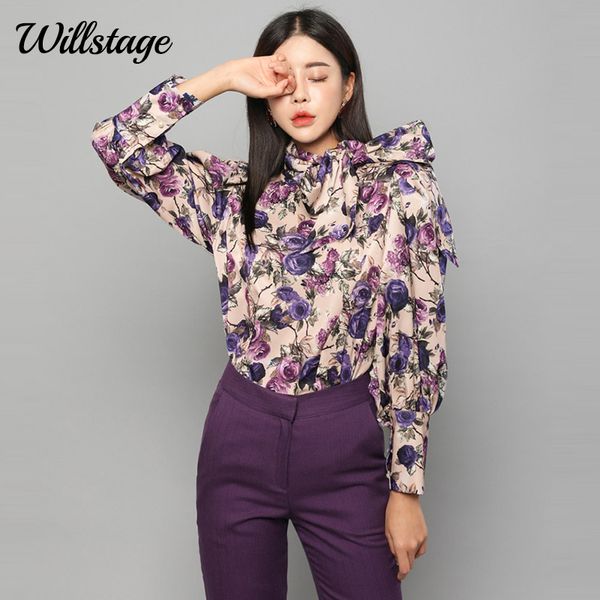 willstage elegant bow ribbons blouses women ruffles flower floral shirts office ladies wear halter work 2020 spring, White
willstage elegant bow ribbons blouses women ruffles flower floral shirts office ladies wear halter work 2020 spring, White