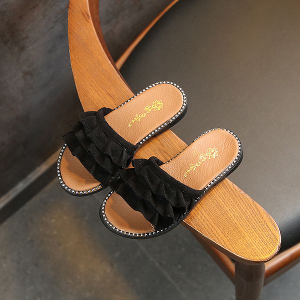 pu leather girls slippers ruffled kids summer baby girl sandals shoes toddler baby kids children shoes, Black;red
pu leather girls slippers ruffled kids summer baby girl sandals shoes toddler baby kids children shoes, Black;red