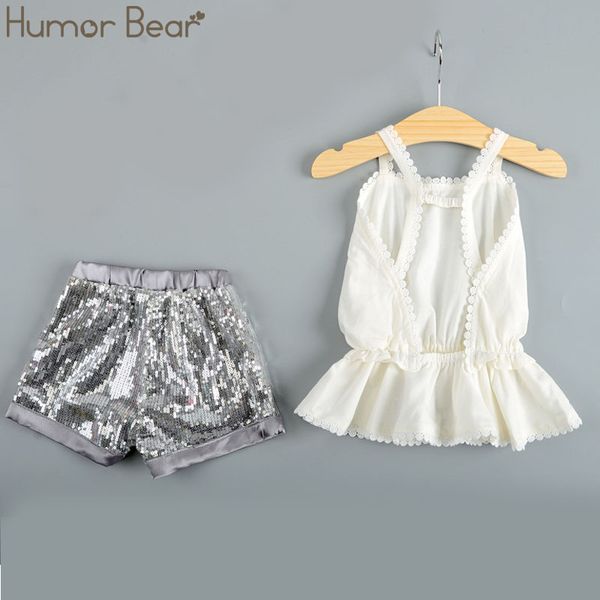 humor bear kids girls clothing set 2020 summer fashion baby girls clothes white sling t-shirt +shorts children kids clothing set
humor bear kids girls clothing set 2020 summer fashion baby girls clothes white sling t-shirt +shorts children kids clothing set