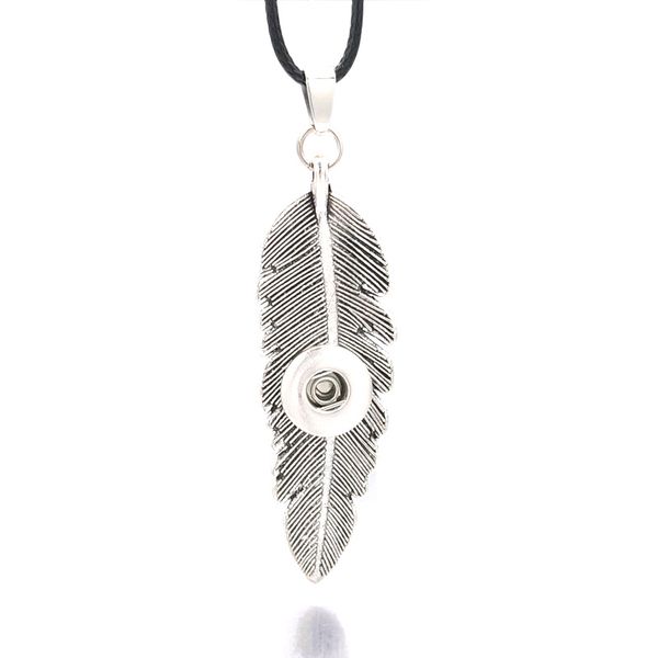 fashion feather 048 women's vintage 12mm 18mm snap button necklace bohemian necklaces pendants diy jewelry for women gift, Silver
fashion feather 048 women's vintage 12mm 18mm snap button necklace bohemian necklaces pendants diy jewelry for women gift, Silver