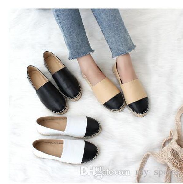 summer new arrival luxury original brand soft genuine leather flats ladies non-slip women driving casual flat espadrilles, Black
summer new arrival luxury original brand soft genuine leather flats ladies non-slip women driving casual flat espadrilles, Black