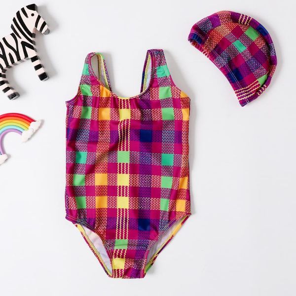 2020 new baby girl swimsuit girl's one piece swimwear classic bodysuit geometric print swimsuit for girl bathing suit with cap
2020 new baby girl swimsuit girl's one piece swimwear classic bodysuit geometric print swimsuit for girl bathing suit with cap