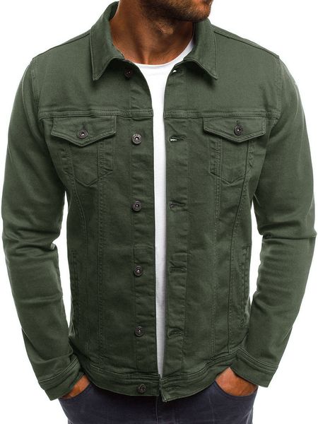 autumn mens designer denim jacket laperl neck long sleeve solid color homme coats fashion procket male clothing, Black;brown
autumn mens designer denim jacket laperl neck long sleeve solid color homme coats fashion procket male clothing, Black;brown