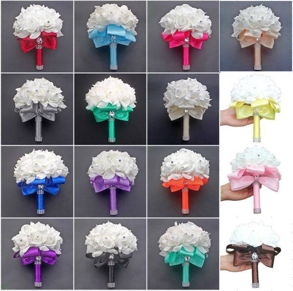 26 colors custom made foam bride bouquet 7 inch wedding bouquet bridesmaid artificial flower wedding supplies wedding flowers bridal bouquet
26 colors custom made foam bride bouquet 7 inch wedding bouquet bridesmaid artificial flower wedding supplies wedding flowers bridal bouquet