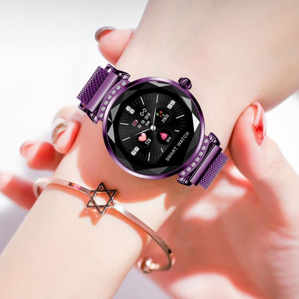 2019 h2 smart watch women fitness tracker smart bracelet waterproof heart rate monitoring sport bluetooth for android ios pk q8, Slivery;brown
2019 h2 smart watch women fitness tracker smart bracelet waterproof heart rate monitoring sport bluetooth for android ios pk q8, Slivery;brown