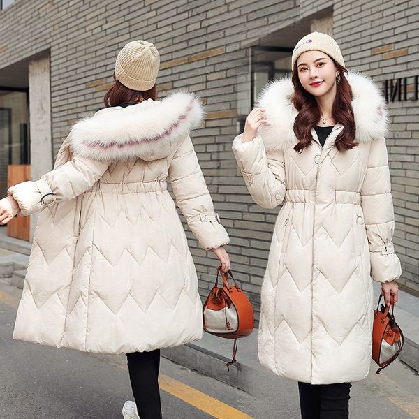 winter jacket women 2019 korean version of the down cotton jacket hooded large fur collar parkas coat female large size, Black
winter jacket women 2019 korean version of the down cotton jacket hooded large fur collar parkas coat female large size, Black