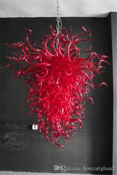red decorations lights hand made blown glass chandelier crystal chandelier luminaire european pendant lamp
red decorations lights hand made blown glass chandelier crystal chandelier luminaire european pendant lamp