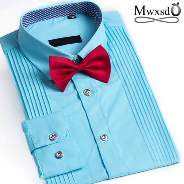 mwxsd brand fashion mens french tuxedo shirt men slim fit wedding part dress shirt with cravat for male cotton chemise homme, White;black
mwxsd brand fashion mens french tuxedo shirt men slim fit wedding part dress shirt with cravat for male cotton chemise homme, White;black