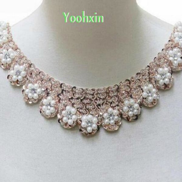new 5cm cotton 3d pearl lace collar fabric ribbon trim diy embroidery sewing neckline applique fringe craft dress guipure decor, Pink;blue 
new 5cm cotton 3d pearl lace collar fabric ribbon trim diy embroidery sewing neckline applique fringe craft dress guipure decor, Pink;blue