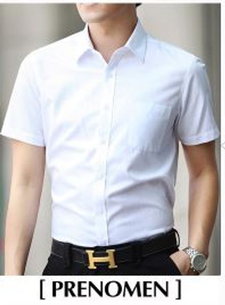 jumpring men's business shirt white slim fit work clothes professional short sleeve shirt solid embroidery logo, White;black
jumpring men's business shirt white slim fit work clothes professional short sleeve shirt solid embroidery logo, White;black