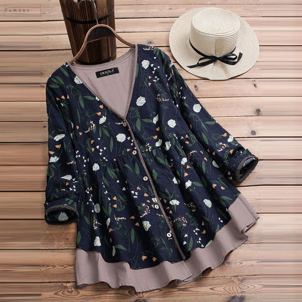 женская мода блузки женщины layered цветочные печати с длинным рукавом лоскутная блуза vintage блуза сращивание easy tops дам блузы lange mo, White
женская мода блузки женщины layered цветочные печати с длинным рукавом лоскутная блуза vintage блуза сращивание easy tops дам блузы lange mo, White
