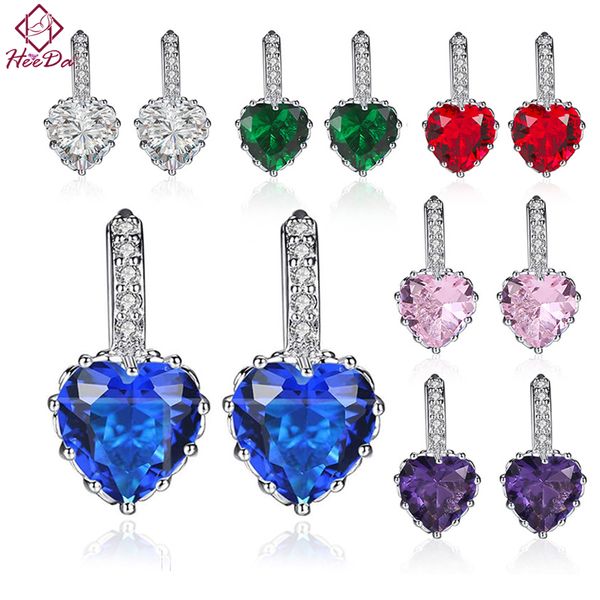 women shiny crystal heart earrings korean fashion elegant date party ear accessories girls joker, Golden;silver
women shiny crystal heart earrings korean fashion elegant date party ear accessories girls joker, Golden;silver