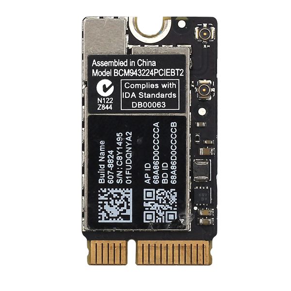 беспроводная 300 мбит / с 2.4 ггц / 5 ггц bcm943224pciebt2 wifi bluetooth 4.0 mini pcie сетевая карта для mac os macbook air a1370 a1369 a14
беспроводная 300 мбит / с 2.4 ггц / 5 ггц bcm943224pciebt2 wifi bluetooth 4.0 mini pcie сетевая карта для mac os macbook air a1370 a1369 a14