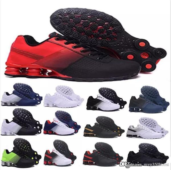 2018 Shox Deliver 809 Men Air Running Shoes Drop Shipping Wholesale Famous DELIVER OZ NZ Mens Athletic Sneakers Sports Running Shoes US 7-12