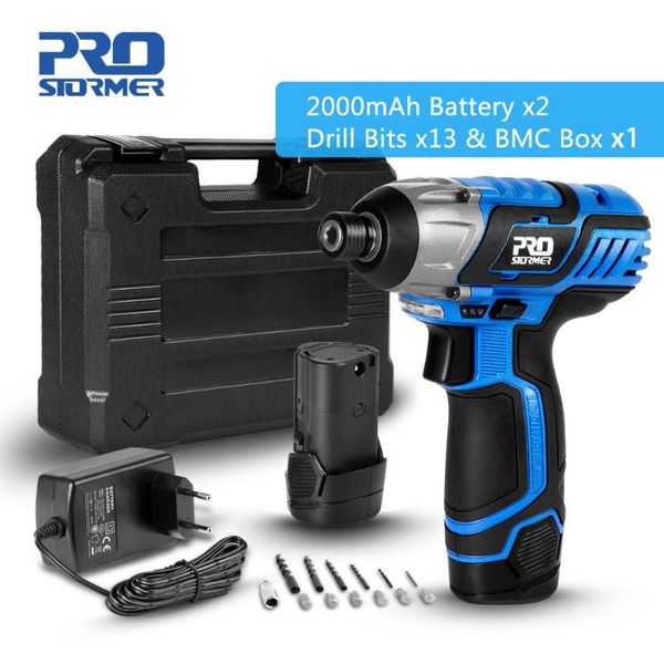12v cordless screwdriver drill mini wireless 2000mah lithium-ion battery power driver hand drill home diy keyless by prostormer
12v cordless screwdriver drill mini wireless 2000mah lithium-ion battery power driver hand drill home diy keyless by prostormer