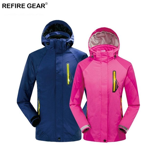 refire gear winter outdoor camping jacket men women hiking windbreaker water repellent thermal fleece jacket 2 pieces, Blue;black
refire gear winter outdoor camping jacket men women hiking windbreaker water repellent thermal fleece jacket 2 pieces, Blue;black