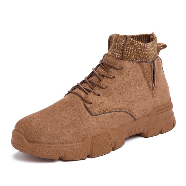 men shoes breathable zapatos hombre brown 2019 shoes big sizes men boots waterproof autumn winter outdoor footwear, Black
men shoes breathable zapatos hombre brown 2019 shoes big sizes men boots waterproof autumn winter outdoor footwear, Black