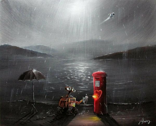 100%hand-painted art oil painting cartoon robot seascape art oil painting on canvas wall home decor wall art picture
100%hand-painted art oil painting cartoon robot seascape art oil painting on canvas wall home decor wall art picture