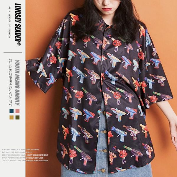 lindsey seader 2020 hip hop shirt streetwear water gun print men hawaiian shirt loose harajuku summer beach short sleeve, White;black
lindsey seader 2020 hip hop shirt streetwear water gun print men hawaiian shirt loose harajuku summer beach short sleeve, White;black