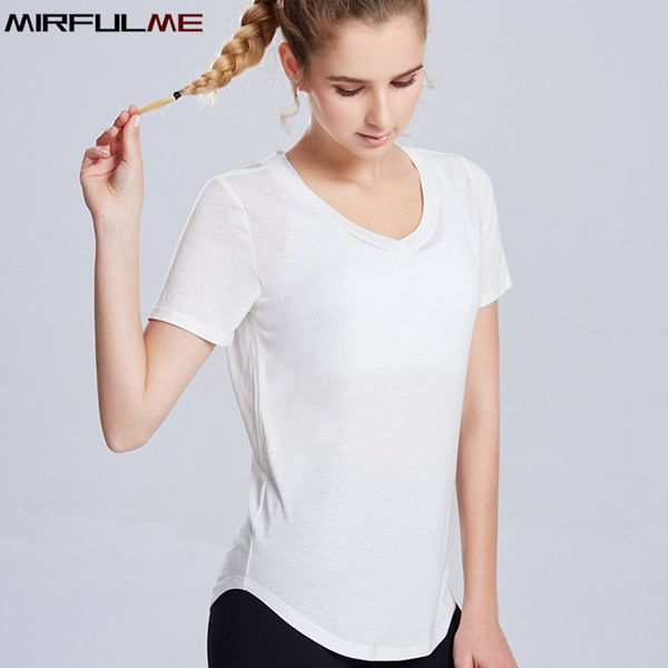 sport t-shirt women solid loose yoga shirt v-neck short sleeve fitness running t-shirt woman quick dry sportwear gym blouse, White;red
sport t-shirt women solid loose yoga shirt v-neck short sleeve fitness running t-shirt woman quick dry sportwear gym blouse, White;red
