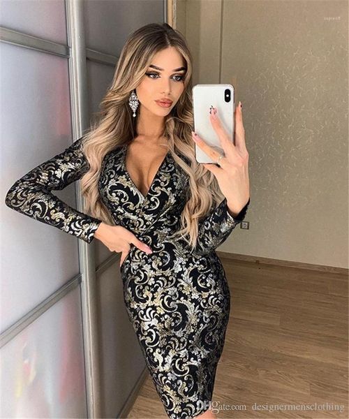womens dresses long sleeve floral printed ladies pencil dresses casual skinny womens bodycon dresses autumn v neck, Black;gray
womens dresses long sleeve floral printed ladies pencil dresses casual skinny womens bodycon dresses autumn v neck, Black;gray