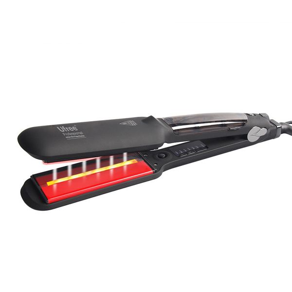 infrared steam hair straightener professional spray ceramic straightening irons led fast heating hair care styling tool, Black
infrared steam hair straightener professional spray ceramic straightening irons led fast heating hair care styling tool, Black