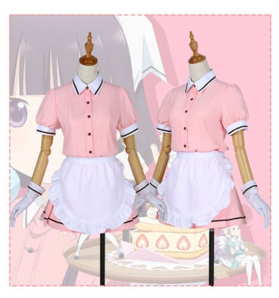 cosplay costume blend s maika kaho mafuyu mafuyu maid dress uniform custom made, Black;red
cosplay costume blend s maika kaho mafuyu mafuyu maid dress uniform custom made, Black;red