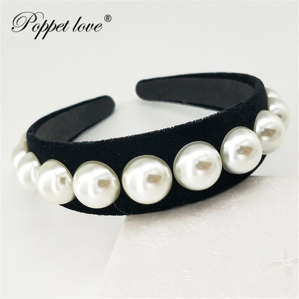 2019 handmade thick velvet headbands for women accessories hair band semicircular pearl headwear padded hairbands, Golden;white
2019 handmade thick velvet headbands for women accessories hair band semicircular pearl headwear padded hairbands, Golden;white