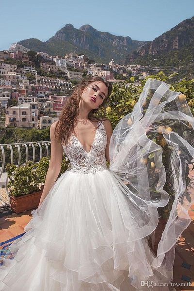vestidos de novia 2019 wedding gowns simple appliqued ruffles bridal gowns backless wedding gowns robe de mariage, White
vestidos de novia 2019 wedding gowns simple appliqued ruffles bridal gowns backless wedding gowns robe de mariage, White