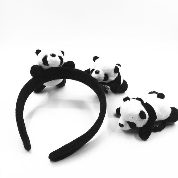 three-dimensional cartoon plush and bear panda hair hoop elastic head hoop ornaments cosplay hair clip ornaments fashion, Slivery;white
three-dimensional cartoon plush and bear panda hair hoop elastic head hoop ornaments cosplay hair clip ornaments fashion, Slivery;white