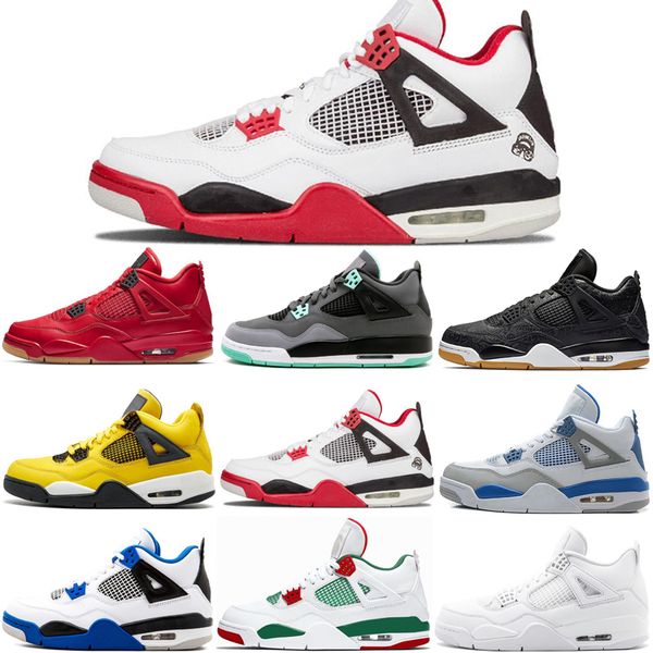 classic 4 4S men basketball shoes Black Pizzeria Bred cactus jack cavs Oreo Royalty Toro-Bravo mens gym outdoor sport sneakers 7-13
classic 4 4S men basketball shoes Black Pizzeria Bred cactus jack cavs Oreo Royalty Toro-Bravo mens gym outdoor sport sneakers 7-13