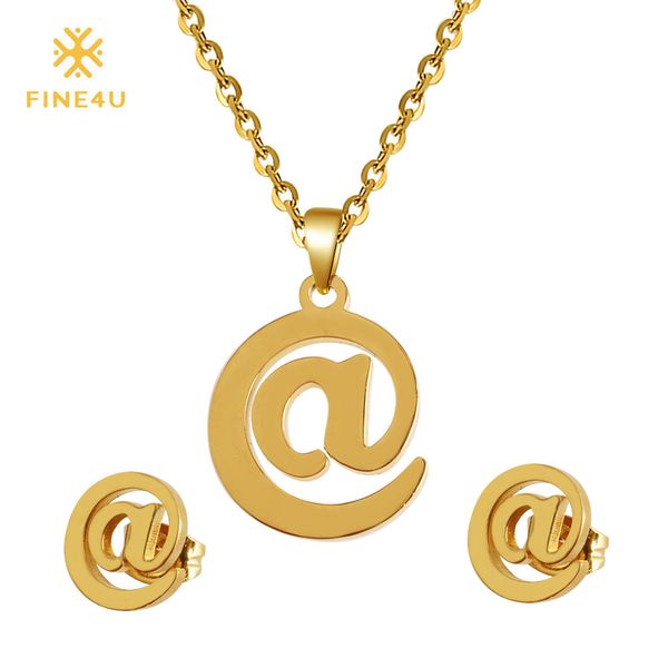 fine4u n090 wedding necklace & earrings sets 316l stainless steel jewelry sets for women 2019 fashion bridal jewelry, Silver
fine4u n090 wedding necklace & earrings sets 316l stainless steel jewelry sets for women 2019 fashion bridal jewelry, Silver