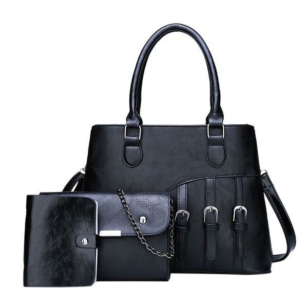 fashion women's outdoor solid color three-piece leather handbag messenger bag flap crossbody bags for women messenger bags
fashion women's outdoor solid color three-piece leather handbag messenger bag flap crossbody bags for women messenger bags