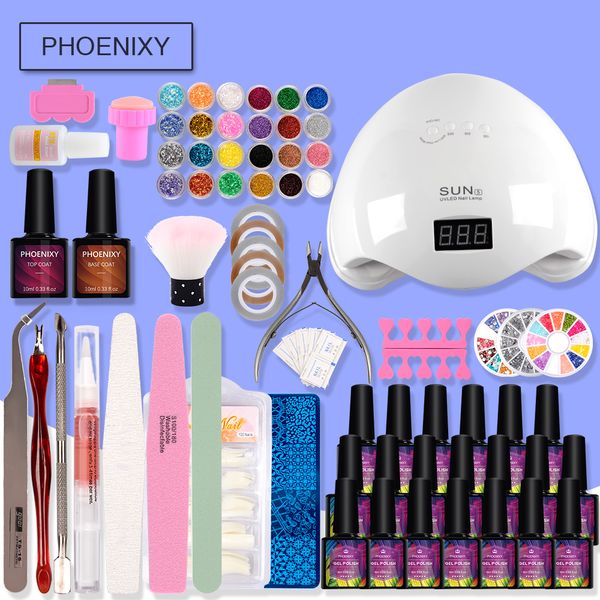 full manicure set with lamp 48w gel nail polish set tools for manicure for nail art 20 colors gel polish all
full manicure set with lamp 48w gel nail polish set tools for manicure for nail art 20 colors gel polish all