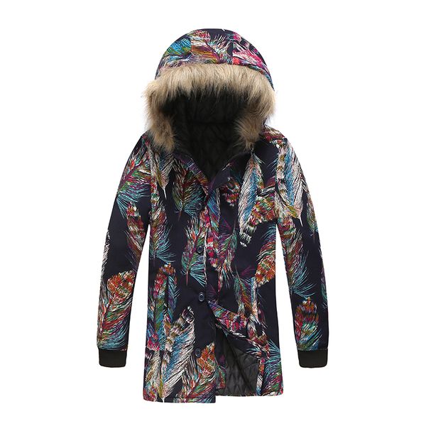 men cotton coats fashion jackets autumn winter new vintage printing warm pocket hooded casual loose thick parkas coat, Black
men cotton coats fashion jackets autumn winter new vintage printing warm pocket hooded casual loose thick parkas coat, Black