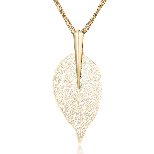 special leaves leaf sweater pendant necklaces rose gold silvery long chain jewelry for women birthday gift bijoux femme colli, Silver
special leaves leaf sweater pendant necklaces rose gold silvery long chain jewelry for women birthday gift bijoux femme colli, Silver