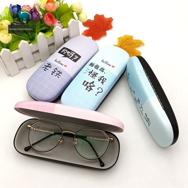 simple student creative personality myopia case glasses case myopia glasses box box men's and women's hipster portable anti-pressu, Blue
simple student creative personality myopia case glasses case myopia glasses box box men's and women's hipster portable anti-pressu, Blue