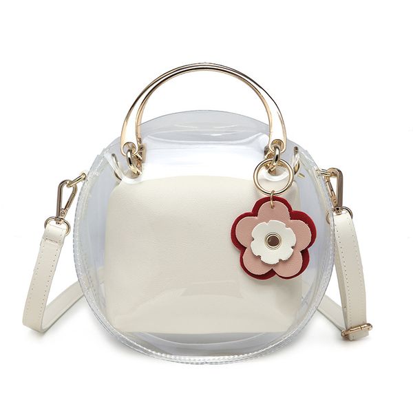 2020 spring new women's bag trend women's shoulder bag fashion handbag flower decoration lady slung transparent
2020 spring new women's bag trend women's shoulder bag fashion handbag flower decoration lady slung transparent
