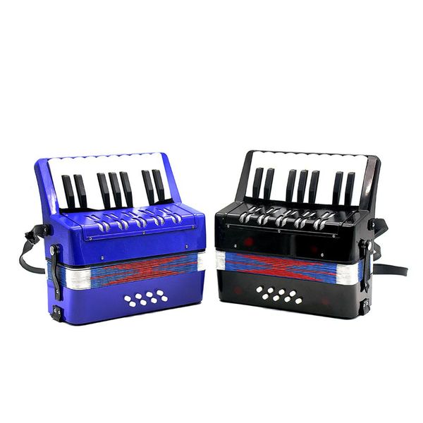 17 key 8 bass accordion instrument small accordion educational musical instruments for children kids gift blue/black/red
17 key 8 bass accordion instrument small accordion educational musical instruments for children kids gift blue/black/red