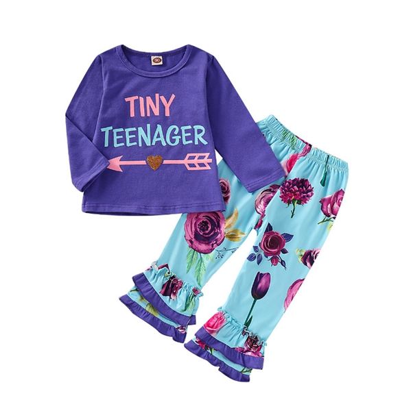 kids designer clothes girls arrow letter floral pants 2pcs sets long sleeve toddler outfits flower kids clothing yw3248q, White
kids designer clothes girls arrow letter floral pants 2pcs sets long sleeve toddler outfits flower kids clothing yw3248q, White