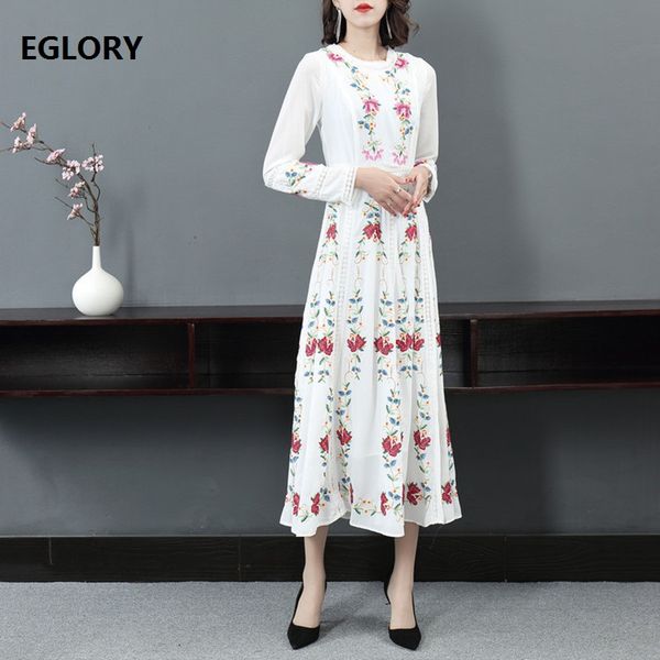brand new women long dress 2018 autumn style ladies lace embroidery patchwork long sleeve maxi dress black white, White;black
brand new women long dress 2018 autumn style ladies lace embroidery patchwork long sleeve maxi dress black white, White;black