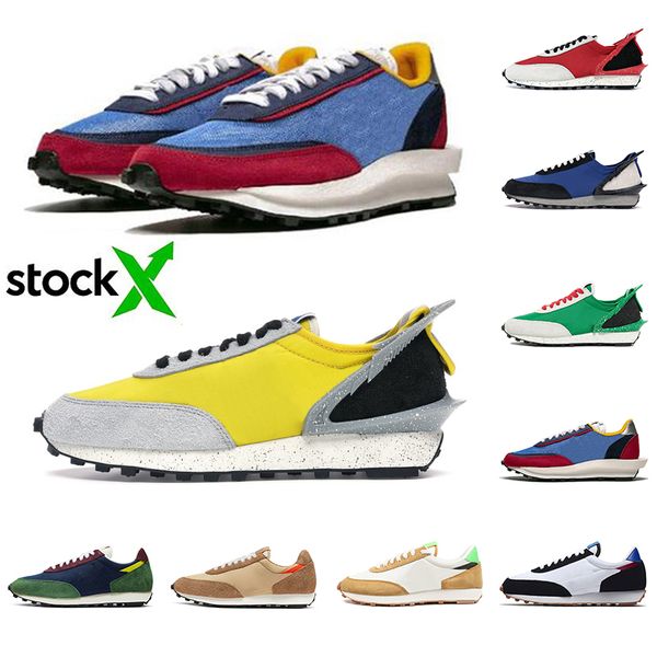 new sacai ldv waffle daybreak casual shoes for men women undercover white nylon sail varsity blue lucky green designer chaussure shoes 36-45, Black
new sacai ldv waffle daybreak casual shoes for men women undercover white nylon sail varsity blue lucky green designer chaussure shoes 36-45, Black