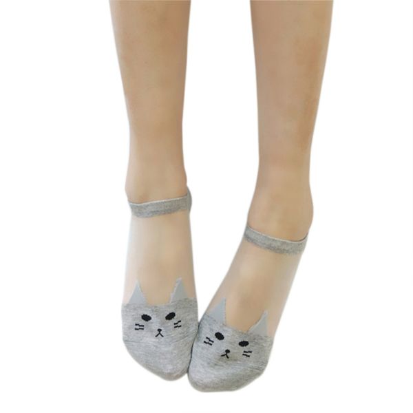 socks women cartoon ladies summer sweat cotton bottom crystal silk socks slim transparent kitten 1 1, Black;white
socks women cartoon ladies summer sweat cotton bottom crystal silk socks slim transparent kitten 1 1, Black;white