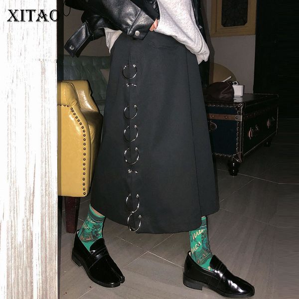 xitao sequin women skirt loose elegant 2019 autumn high waist casual hollow out patchwork small fresh casual skirt xj2381, Black
xitao sequin women skirt loose elegant 2019 autumn high waist casual hollow out patchwork small fresh casual skirt xj2381, Black