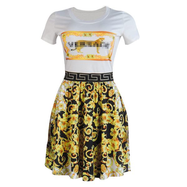 Luxury Designer Womens Dresses Floral Printed A-Line Womens Dresses Casual Womens Apparel
Luxury Designer Womens Dresses Floral Printed A-Line Womens Dresses Casual Womens Apparel
