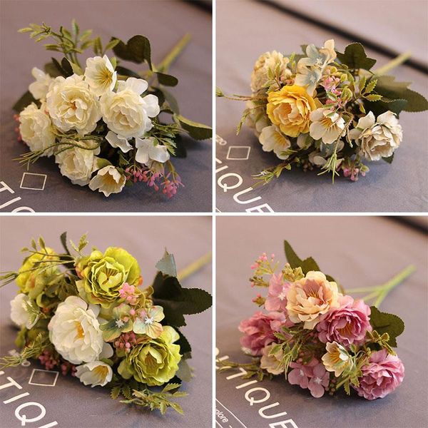 soledi wedding bouquet vintage handmade artificial flower office party living room cute silk fake flowers kitchen home
soledi wedding bouquet vintage handmade artificial flower office party living room cute silk fake flowers kitchen home