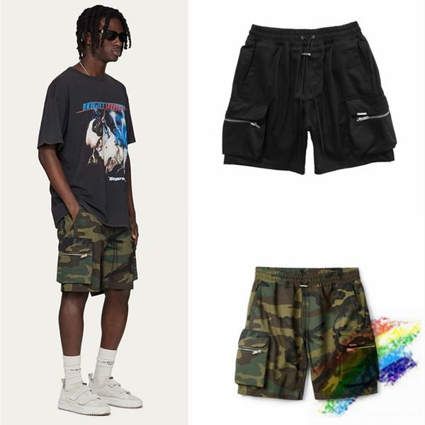 high street camouflage shorts men women 1 multi pockets beach sportswear shorts, Black
high street camouflage shorts men women 1 multi pockets beach sportswear shorts, Black